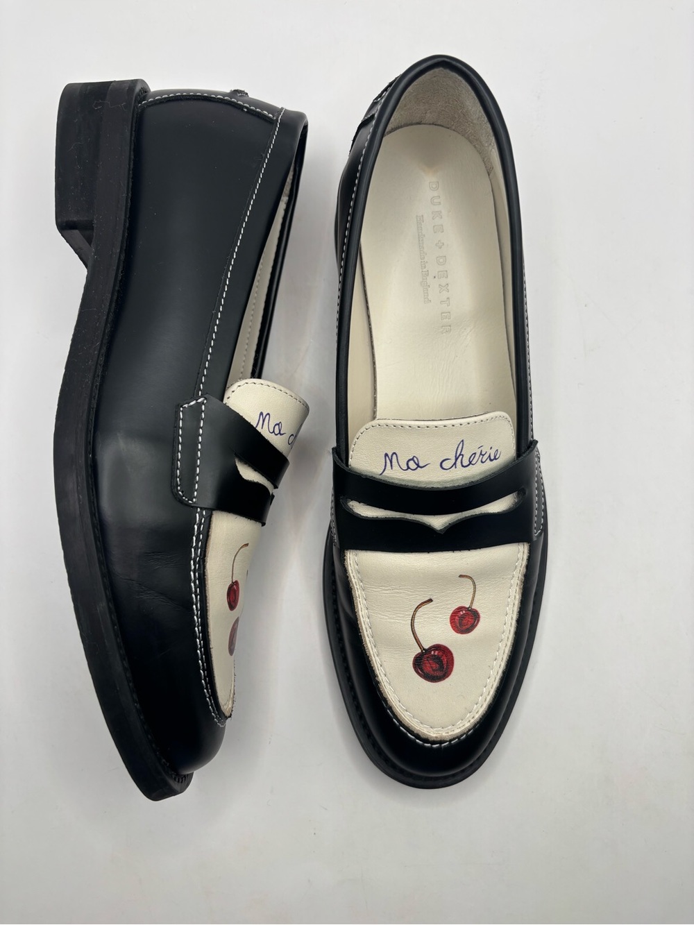 Duke + Dexter "Ma Chérie" Penny Loafers UK 7/US 9
